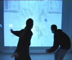 Murmuring Fields als partizipative Installation, Transmediale Berlin 1999 Murmuring Fields als partizipative Installation, Transmediale Berlin 1999